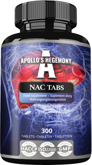 Apollo's hegemony nac+ n-acetylocysteina karczoch 300 tabletek