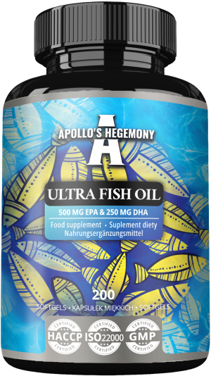 Apollo's hegemony ultra fish oil omega 3 200 kapsułek żelowych