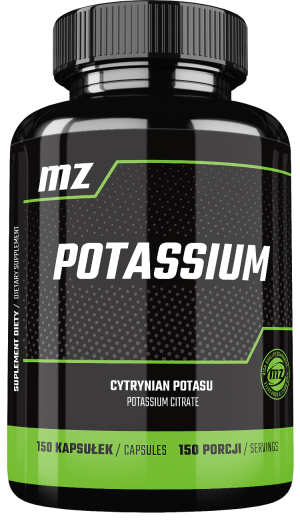 Mz-store potassium 365 mg cytrynian potasu 150 kapsułek