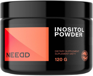 Needed supplements inositol powder (myo/d-chiro inozytol) inozytol w proszku 120 gram