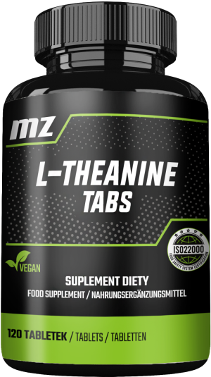 Mz-store l-theanine 200mg teanina 120 tabletek