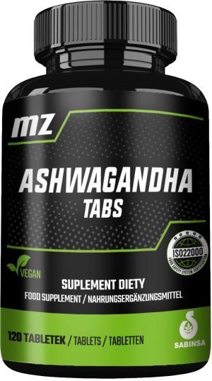 Mz-store ashwagandha żeń-szeń indyjski 120 tabletek