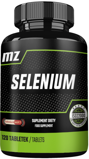 Mz-store selenium select 200µg selenometionina 120 tabletek