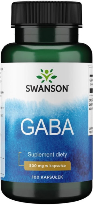 Swanson gaba 500 mg 100 kapsułek