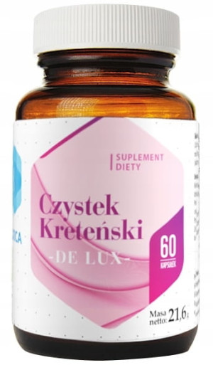 Hepatica czystek kreteński de lux 60 kapsułek