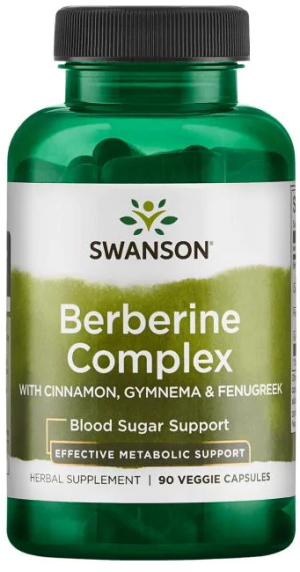 Swanson berberine complex 90 kapsułek