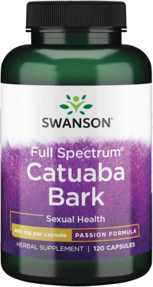 Swanson catuaba bark 465 mg sproszkowana kora 120 kapsułek