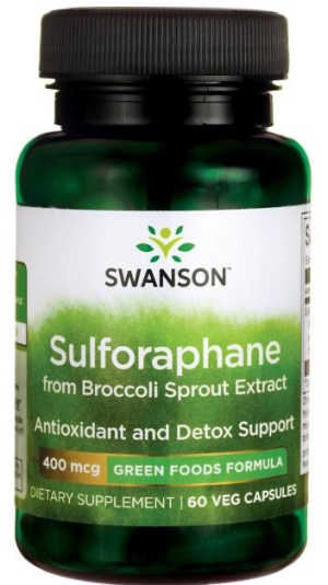 Swanson sulforaphane 400 mcg 60 kapsułek
