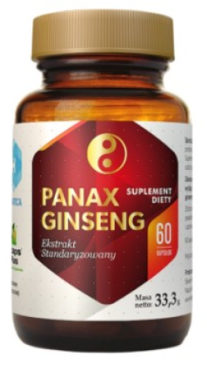 HEPATICA PANAX GINSENG ŻEŃ-SZEŃ KOREAŃSKI 60 KAPSUŁEK