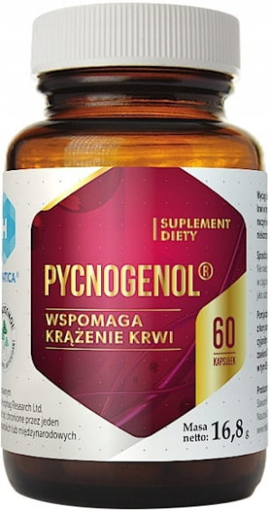 HEPATICA PYCNOGENOL EKSTRAKT Z KORY SOSNY 60 KAPSUŁEK