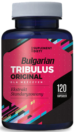 HEPATICA BULGARIAN TRIBULUS BUZDYGANEK ZIEMNY 120 KAPSUŁEK