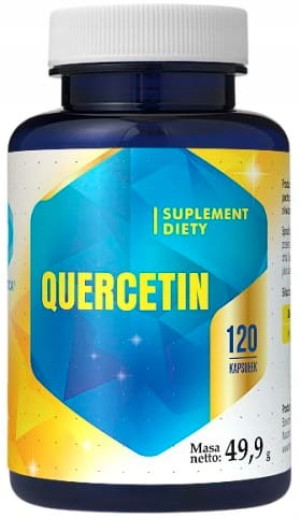 Hepatica quercetin kwercetyna 120 kapsułek