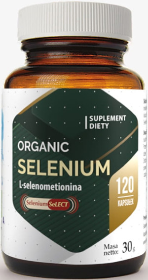 HEPATICA ORGANIC SELENIUM L-SELENOMETIONINA 120 KAPSUŁEK