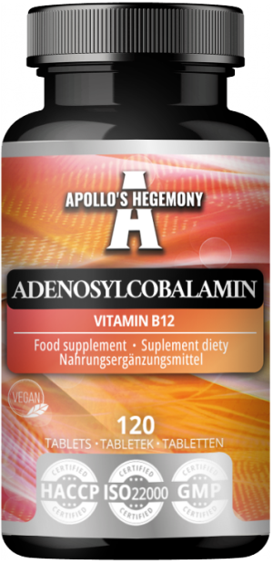 Apollo's hegemony adenosylcobalamin witamina b12 120 tabletek