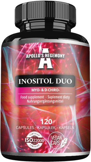 Apollo's hegemony inositol duo mio-inozytol + d-chiro-inozytol 120 kapsułek
