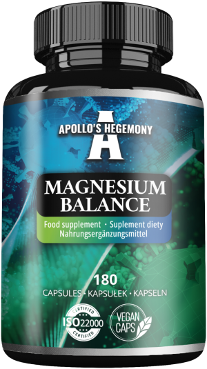 Apollo's hegemony magnesium balance 4 formy magnezu 180 kapsułek