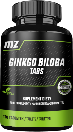 Mz-store ginkgo biloba ekstrakt z miłorzębu 120 tabletek