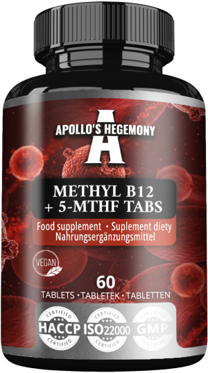 Apollo's hegemony methyl b12 + 5-mthf 60 tabletek