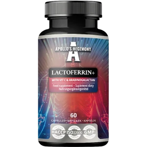 Apollo's hegemony lactoferrin+ laktoferyna arabinogalaktan witamina c 60 kapsułek