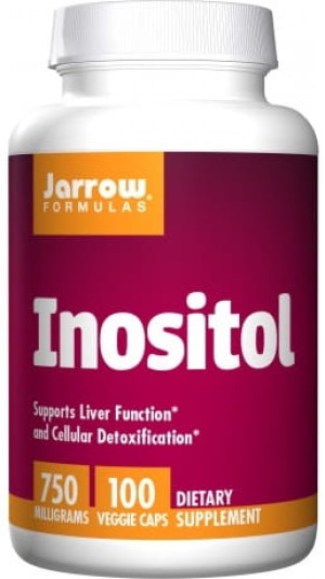 Jarrow inositol 750mg mioinozytol 100 kapsułek