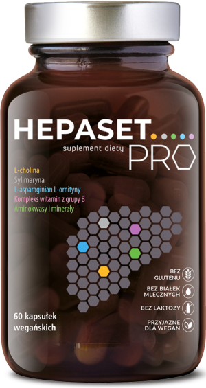 NORSA PHARMA HEPASET PRO WSPARCIE WĄTROBY 60 KAPSUŁEK