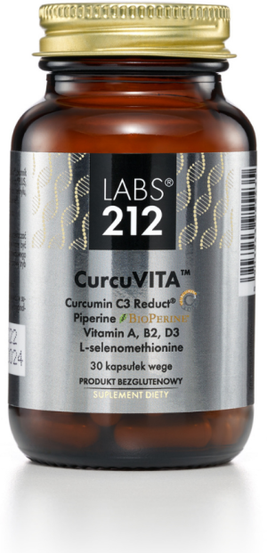 Labs212 curcuvita kurkumina plus 30 kapsułek