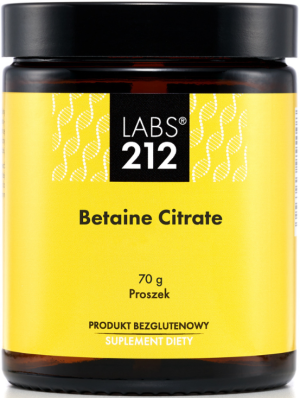 Labs212 betaine citrate cytrynian betainy w proszku 70 gram