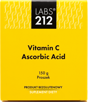 Labs212 vitamin c ascorbic acid witamina c w proszku 150 gram
