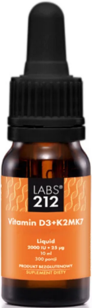 LABS212 VITAMIN D3 + K2MK7 10 ML