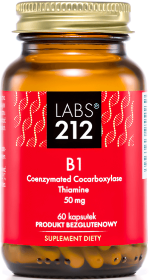 Labs212 witamina b1 50mg 60 kapsułek