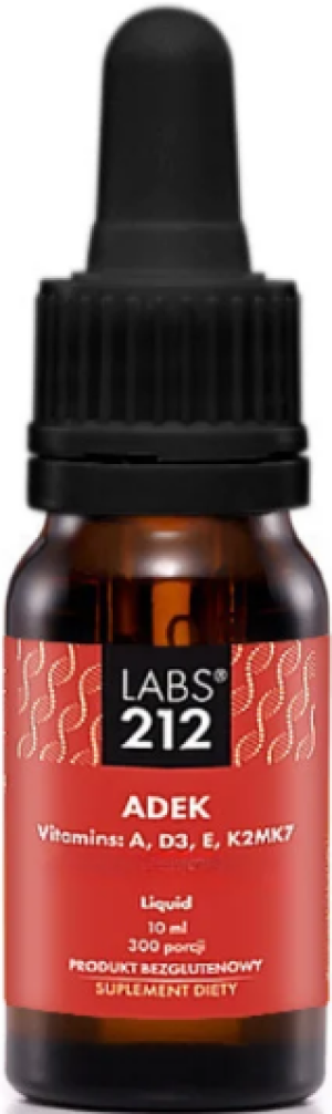 Labs212 witaminy adek w kroplach 10 ml