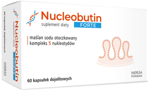 NORSA PHARMA NUCLEOBUTIN FORTE MAŚLAN SODU 60 KAPSUŁEK