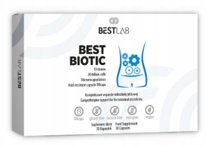 Best lab bestbiotic probiotyk wieloszczepowy 30 kapsułek