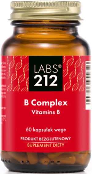 Labs212 b complex witaminy b 60 kapsułek