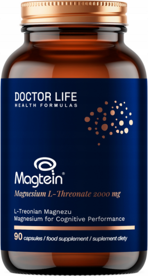 Doctor life magtein magnesium l-threonate treonian magnezu 90 kapsułek