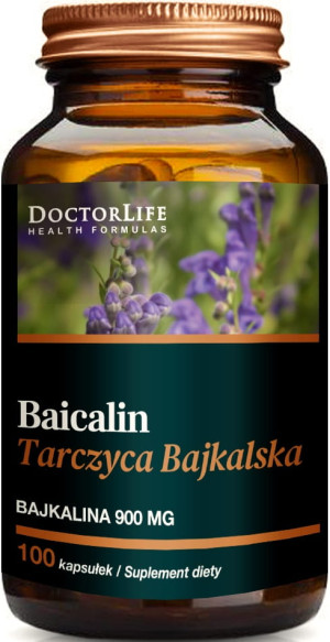 Doctor life baicalin tarczyca bajkalska 100 kapsułek