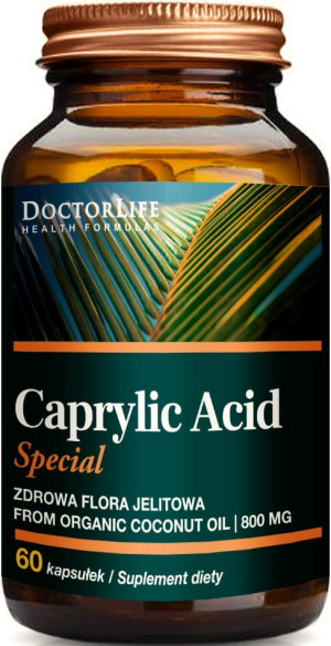 Doctor life caprylic acid special kwas kaprylowy 60 kapsułek