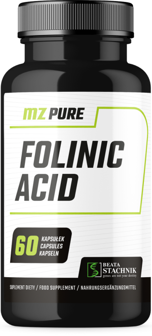 Mz pure folinic acid kwas folinowy 60 kapsułek