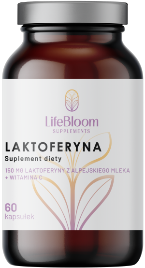 Lifebloom laktoferyna 60 kapsułek