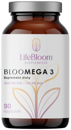 Lifebloom bloomega-3 90 kapsułek