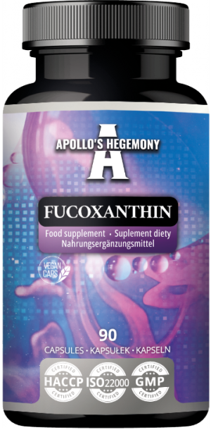 Apollo's hegemony fucoxanthin fukoksantyna z alg morskich 90 kapsułek