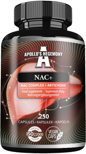 Apollo's hegemony nac+ l-cysteina karczoch 250 kapsułek