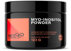 Needed myo-inositol powder inozytol w proszku 123 gram