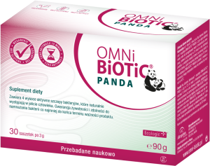 Omni-biotic® panda probiotyk dla niemowląt i kobiet w ciąży 30 saszetek