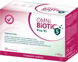 Omni-biotic® probiotyk pro-vi 5 układ odpornościowy 30 saszetek