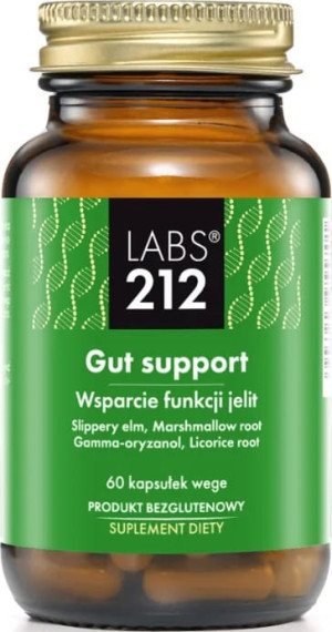 Labs212 gut support wsparcie funkcji jelit 60 kapsułek