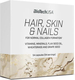 Biotech hair, skin & nails włosy, skóra, paznokcie 54 kapsułki