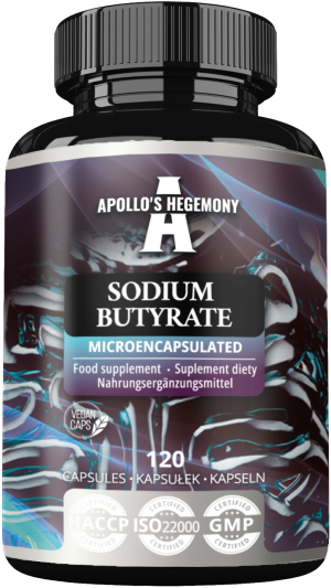 Apollo's hegemony sodium butyrate maślan sodu 120 kapsułek