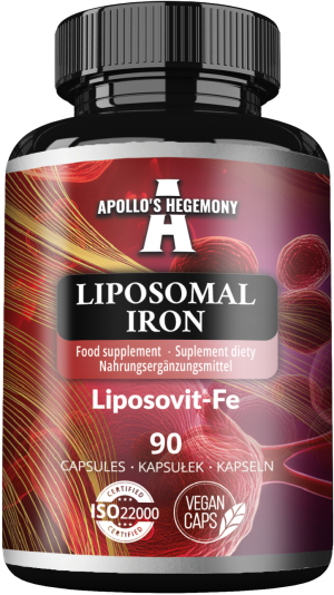 Apollo's hegemony liposomal iron żelazo liposomalne 90 kapsułek