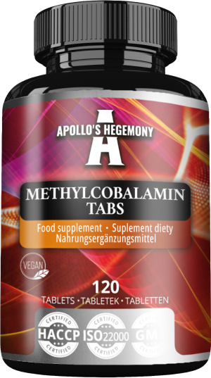 Apollo's hegemony methylcobalamin witamina b12 120 tabletek